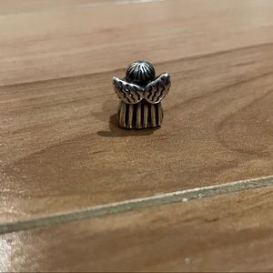 Pandora silver angel charm